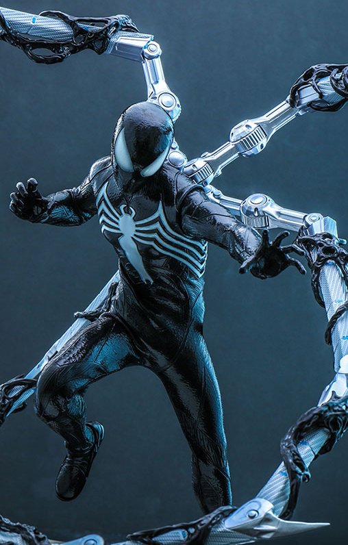 Spider-Man 2: Peter Parker - Black Suit, 1/6 Figur von Hot Toys