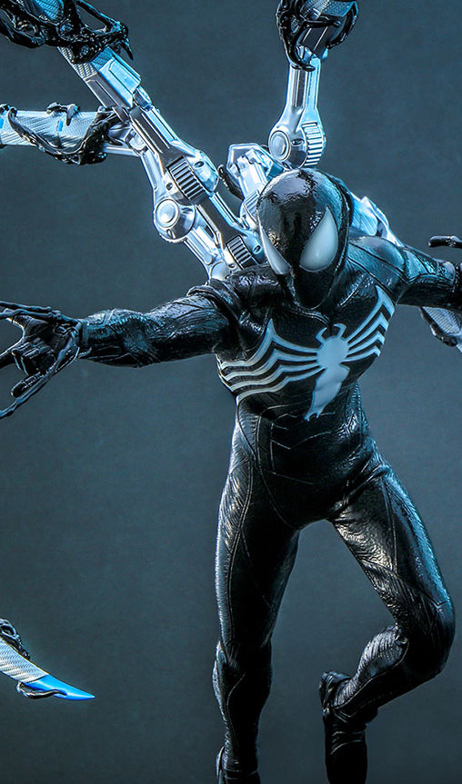 Spider-Man 2: Peter Parker - Black Suit, 1/6 Figur von Hot Toys