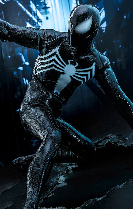 Spider-Man 2: Peter Parker - Black Suit, 1/6 Figur von Hot Toys