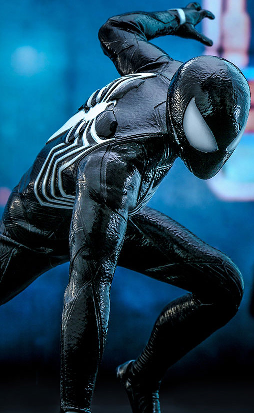 Spider-Man 2: Peter Parker - Black Suit, 1/6 Figur ... https://spaceart.de/produkte/spm045-spider-man-2-peter-parker-black-suit-figur-hot-toys.php
