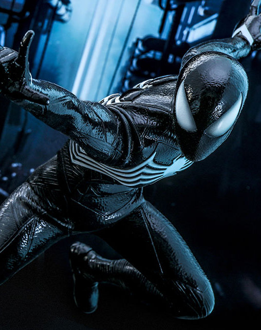 Spider-Man 2: Peter Parker - Black Suit, 1/6 Figur von Hot Toys