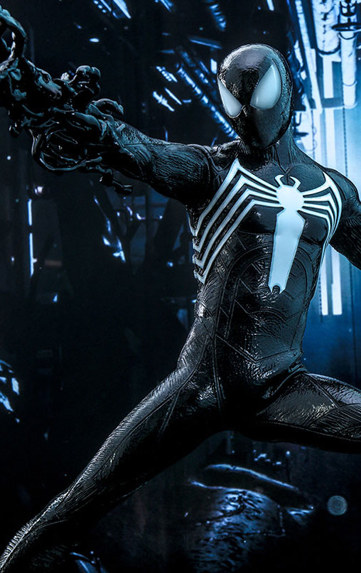 Spider-Man 2: Peter Parker - Black Suit, 1/6 Figur von Hot Toys