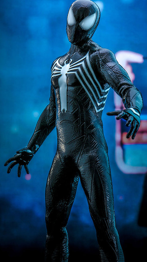 Spider-Man 2: Peter Parker - Black Suit, 1/6 Figur von Hot Toys