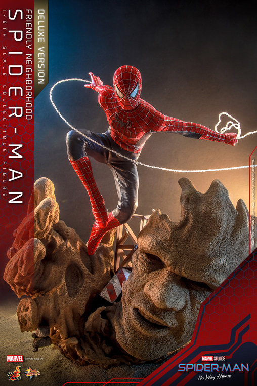 Spider-Man - No Way Home: Friendly Neighborhood Spider-Man - Deluxe, 1/6 Figur von Hot Toys