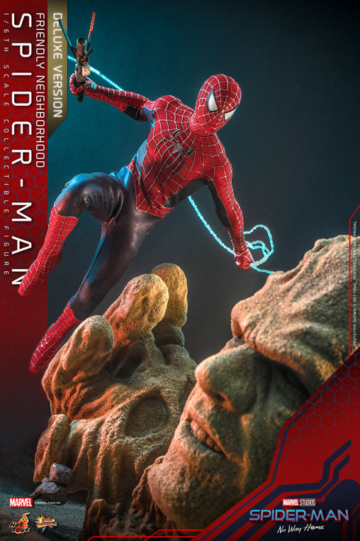 Spider-Man - No Way Home: Friendly Neighborhood Spider-Man - Deluxe, 1/6 Figur von Hot Toys
