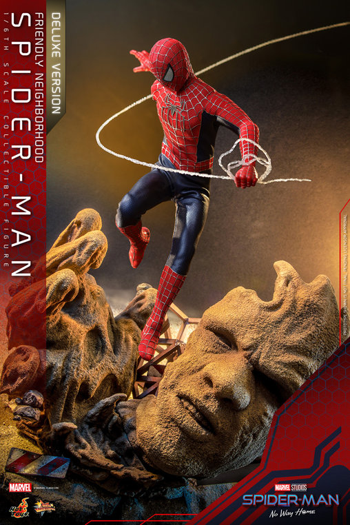 Spider-Man - No Way Home: Friendly Neighborhood Spider-Man - Deluxe, 1/6 Figur von Hot Toys