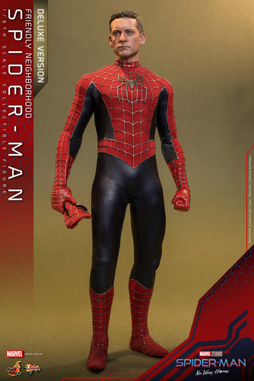 Spider-Man - No Way Home: Friendly Neighborhood Spider-Man - Deluxe, 1/6 Figur von Hot Toys