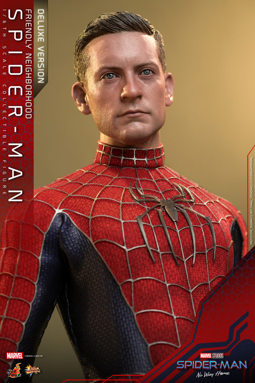 Spider-Man - No Way Home: Friendly Neighborhood Spider-Man - Deluxe, 1/6 Figur von Hot Toys