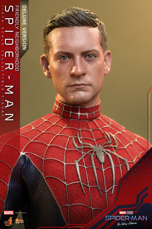 Spider-Man - No Way Home: Friendly Neighborhood Spider-Man - Deluxe, 1/6 Figur von Hot Toys