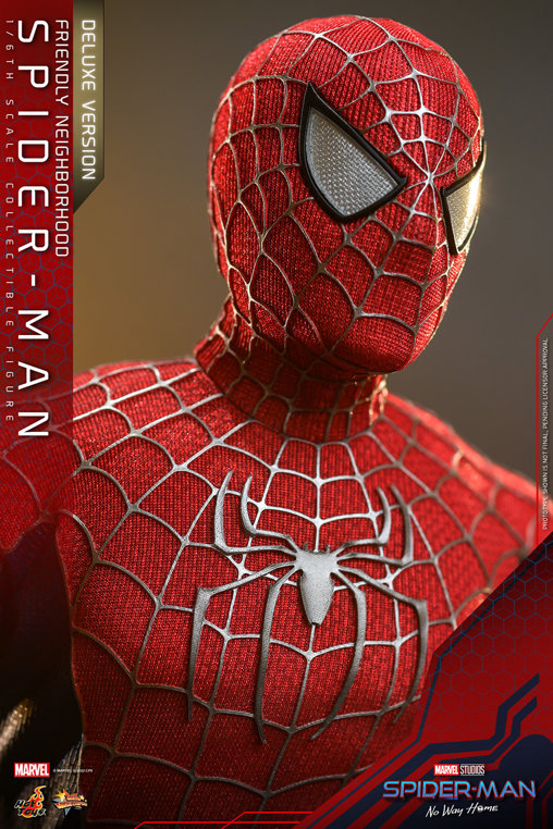 Spider-Man - No Way Home: Friendly Neighborhood Spider-Man - Deluxe, 1/6 Figur von Hot Toys