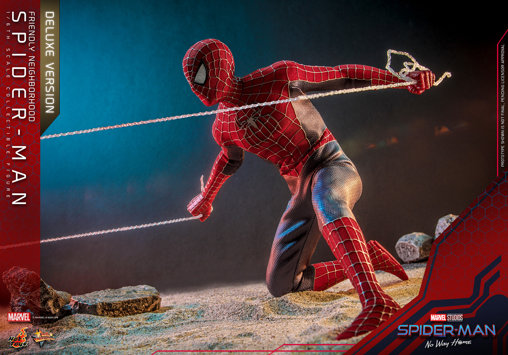 Spider-Man - No Way Home: Friendly Neighborhood Spider-Man - Deluxe, 1/6 Figur von Hot Toys