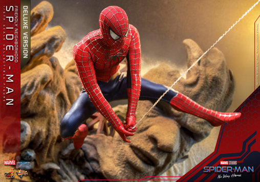 Spider-Man - No Way Home: Friendly Neighborhood Spider-Man - Deluxe, 1/6 Figur von Hot Toys