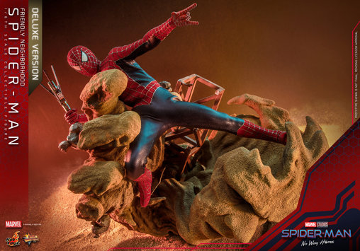 Spider-Man - No Way Home: Friendly Neighborhood Spider-Man - Deluxe, 1/6 Figur von Hot Toys