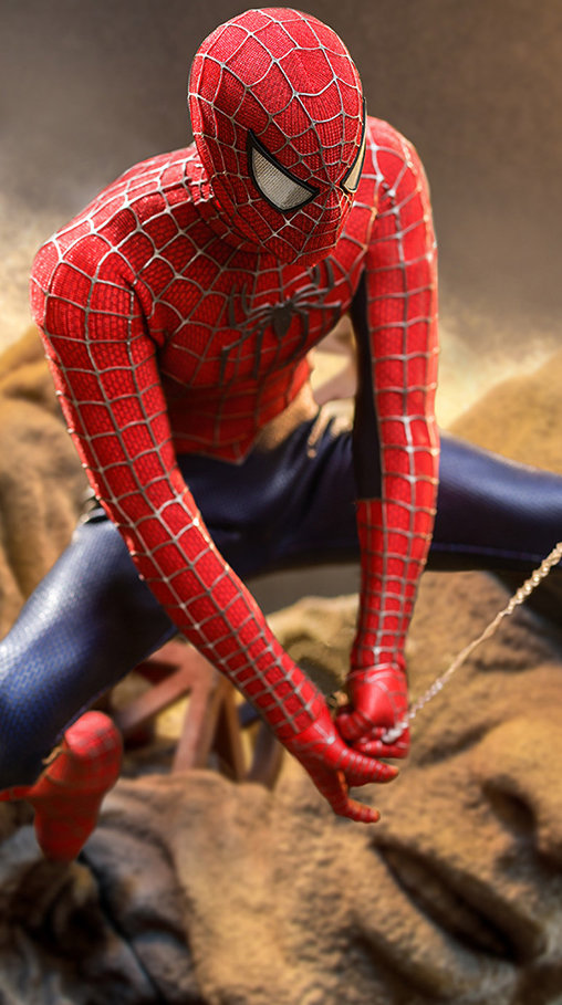 Spider-Man - No Way Home: Friendly Neighborhood Spider-Man - Deluxe, 1/6 Figur von Hot Toys