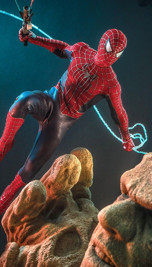 Spider-Man - No Way Home: Friendly Neighborhood Spider-Man - Deluxe, 1/6 Figur von Hot Toys