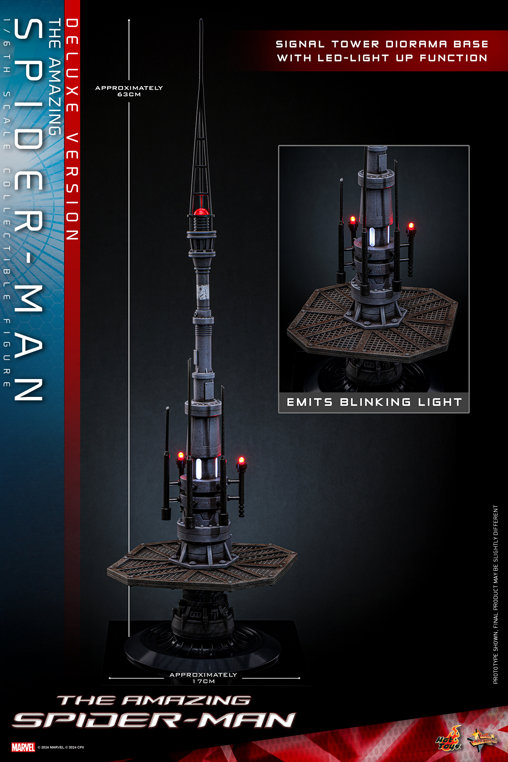The Amazing Spider-Man: Spider-Man - Deluxe, 1/6 Figur von Hot Toys