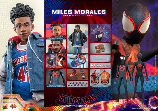 Spider-Man - Across the Spider-Verse: Miles Morales, 1/6 Figur von Hot Toys