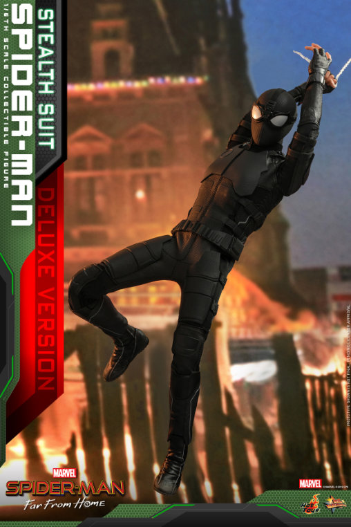 Spider-Man - Far From Home: Spider-Man Stealth Suit - Deluxe, 1/6 Figur von Hot Toys