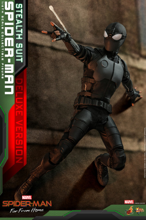 Spider-Man - Far From Home: Spider-Man Stealth Suit - Deluxe, 1/6 Figur von Hot Toys