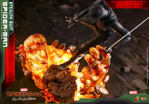 Spider-Man - Far From Home: Spider-Man Stealth Suit - Deluxe, 1/6 Figur von Hot Toys