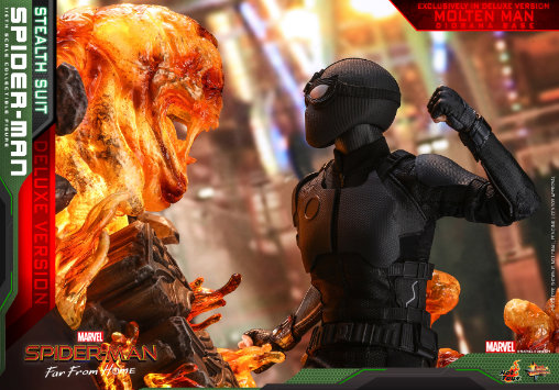 Spider-Man - Far From Home: Spider-Man Stealth Suit - Deluxe, 1/6 Figur von Hot Toys