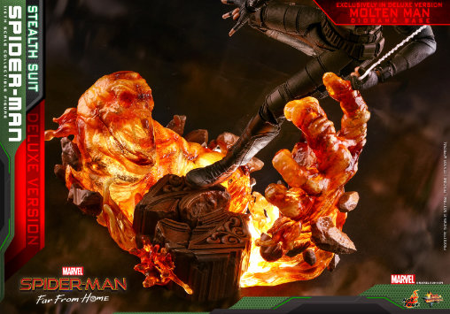 Spider-Man - Far From Home: Spider-Man Stealth Suit - Deluxe, 1/6 Figur von Hot Toys