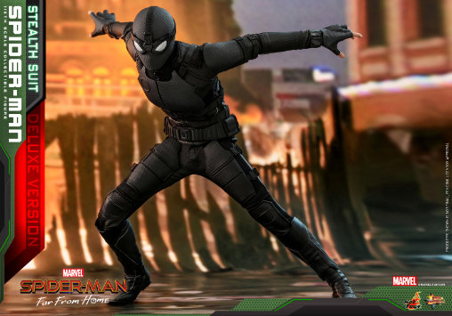 Spider-Man - Far From Home: Spider-Man Stealth Suit - Deluxe, 1/6 Figur von Hot Toys