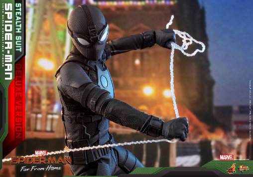 Spider-Man - Far From Home: Spider-Man Stealth Suit - Deluxe, 1/6 Figur von Hot Toys