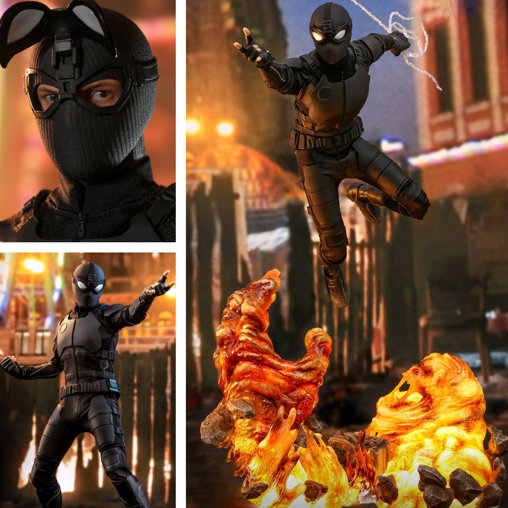 Spider-Man - Far From Home: Spider-Man Stealth Suit - Deluxe, Typ: 1/6 Figur