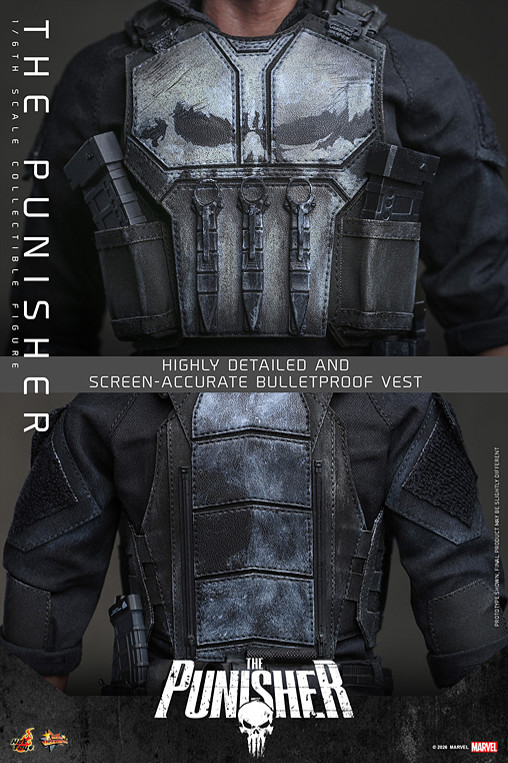 Spider-Man - Brand New Day: The Punisher von Hot Toys, weitere Produktansicht 13