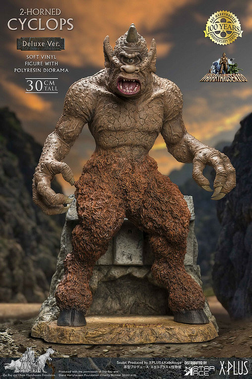 Sindbads siebente Reise: Cyclops - 2-Horned - Deluxe Version, Statue von Star Ace