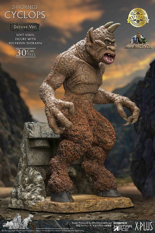 Sindbads siebente Reise: Cyclops - 2-Horned - Deluxe Version, Statue von Star Ace