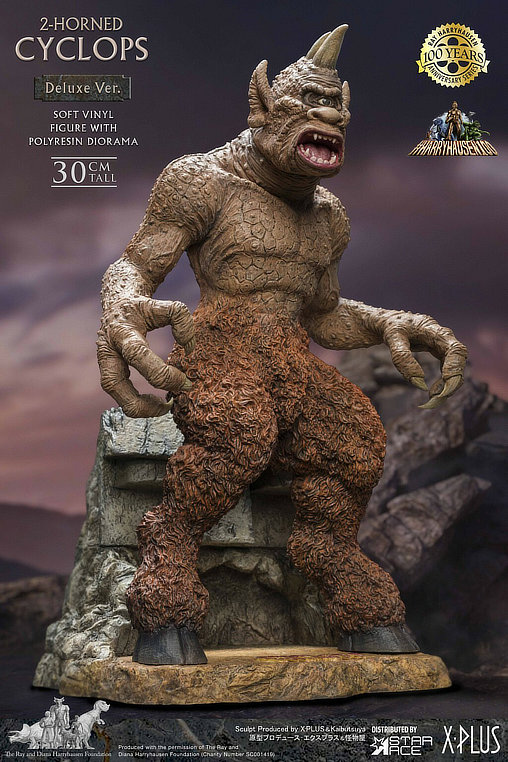 Sindbads siebente Reise: Cyclops - 2-Horned - Deluxe Version, Statue von Star Ace