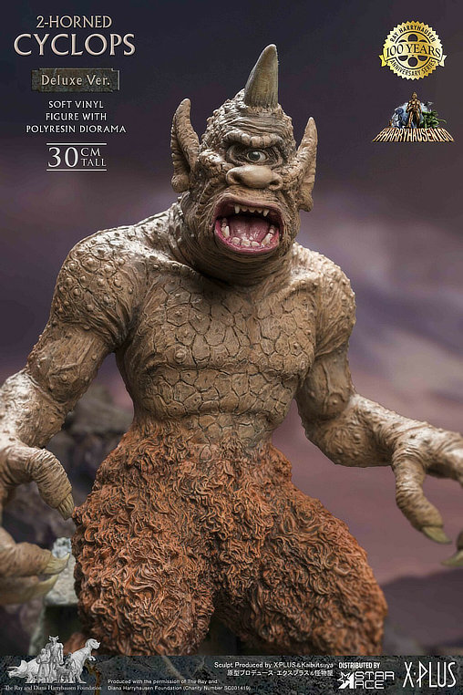 Sindbads siebente Reise: Cyclops - 2-Horned - Deluxe Version, Statue von Star Ace