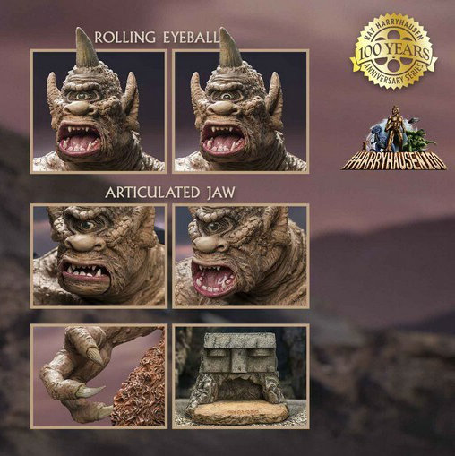 Sindbads siebente Reise: Cyclops - 2-Horned - Deluxe Version, Statue von Star Ace