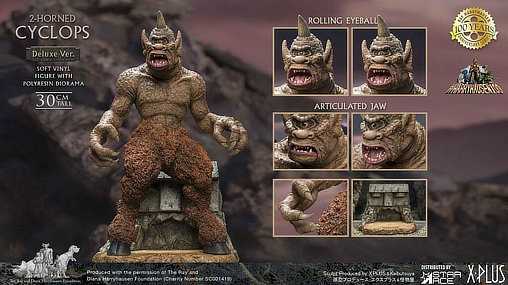 Sindbads siebente Reise: Cyclops - 2-Horned - Deluxe Version, Statue von Star Ace