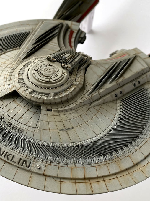 Star Trek: U.S.S. Franklin NX-326, Fertig-Modell von SPACEart