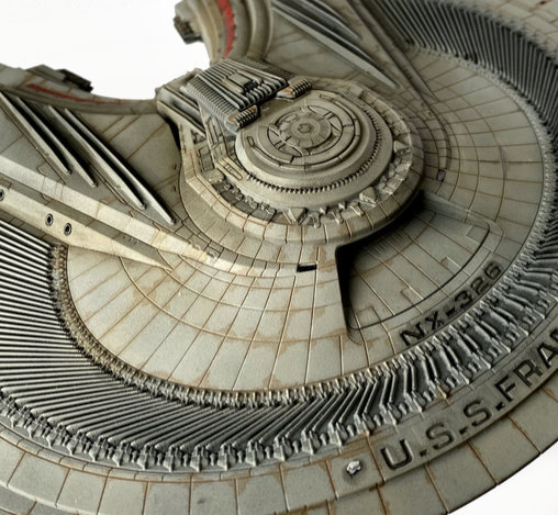 Star Trek: U.S.S. Franklin NX-326, Fertig-Modell von SPACEart