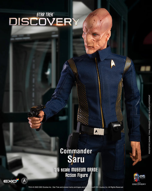 Star Trek - Discovery: Saru, 1/6 Figur von EXO-6