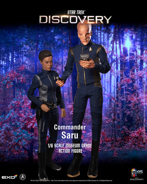 Star Trek - Discovery: Saru, 1/6 Figur von EXO-6