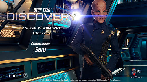 Star Trek - Discovery: Saru, 1/6 Figur von EXO-6