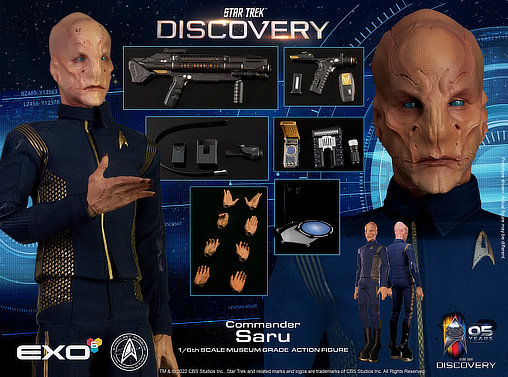 Star Trek - Discovery: Saru, 1/6 Figur von EXO-6