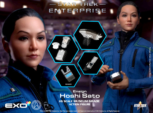 Star Trek - Enterprise: Ensign Hoshi Sato, 1/6 Figur von EXO-6