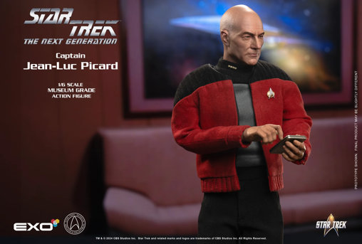 Star Trek - The Next Generation: Captain Jean-Luc Picard - Essential Darmok Uniform, 1/6 Figur von EXO-6