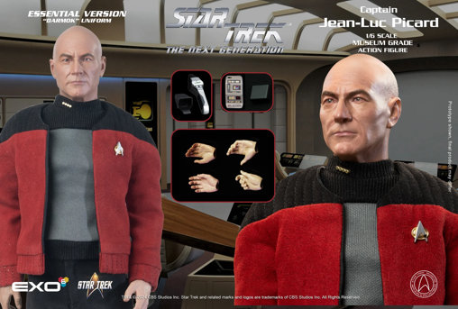 Star Trek - The Next Generation: Captain Jean-Luc Picard - Essential Darmok Uniform, 1/6 Figur von EXO-6
