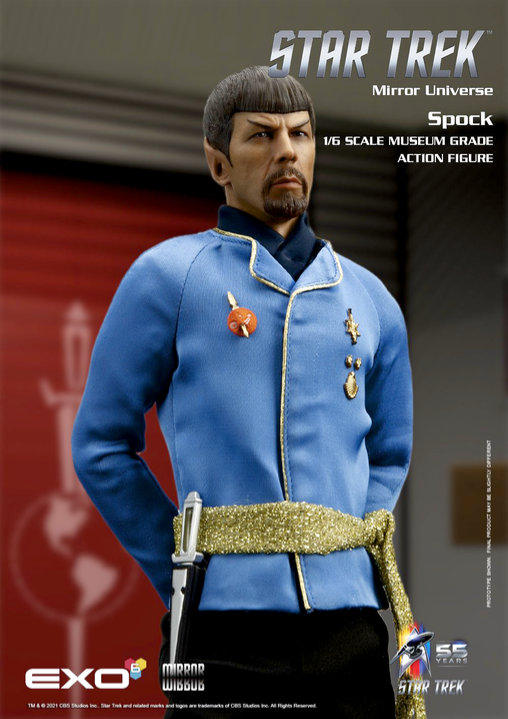 Star Trek: Spock - Mirror Universe, 1/6 Figur von EXO-6