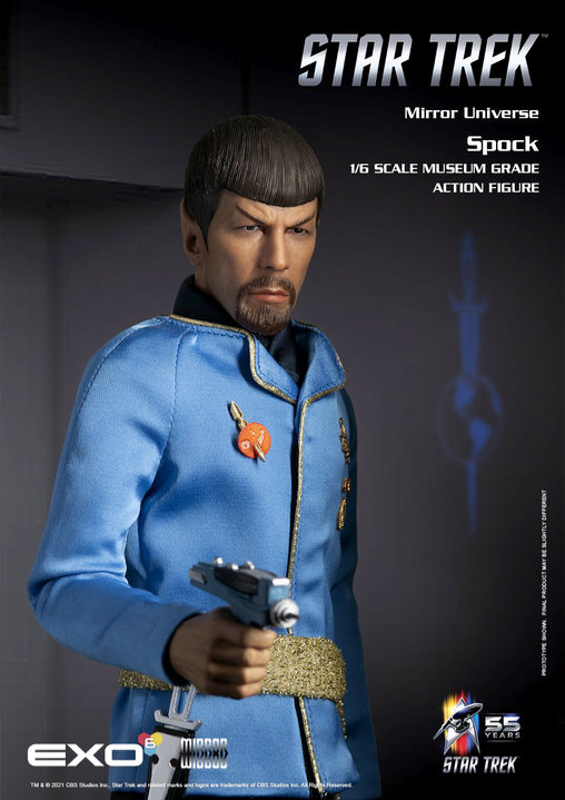 Star Trek: Spock - Mirror Universe, 1/6 Figur von EXO-6
