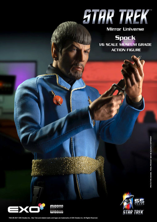 Star Trek: Spock - Mirror Universe, 1/6 Figur von EXO-6