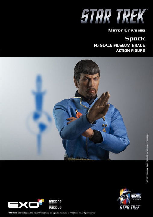 Star Trek: Spock - Mirror Universe, 1/6 Figur von EXO-6