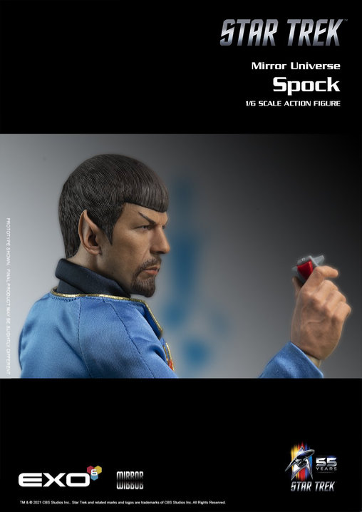 Star Trek: Spock - Mirror Universe, 1/6 Figur von EXO-6